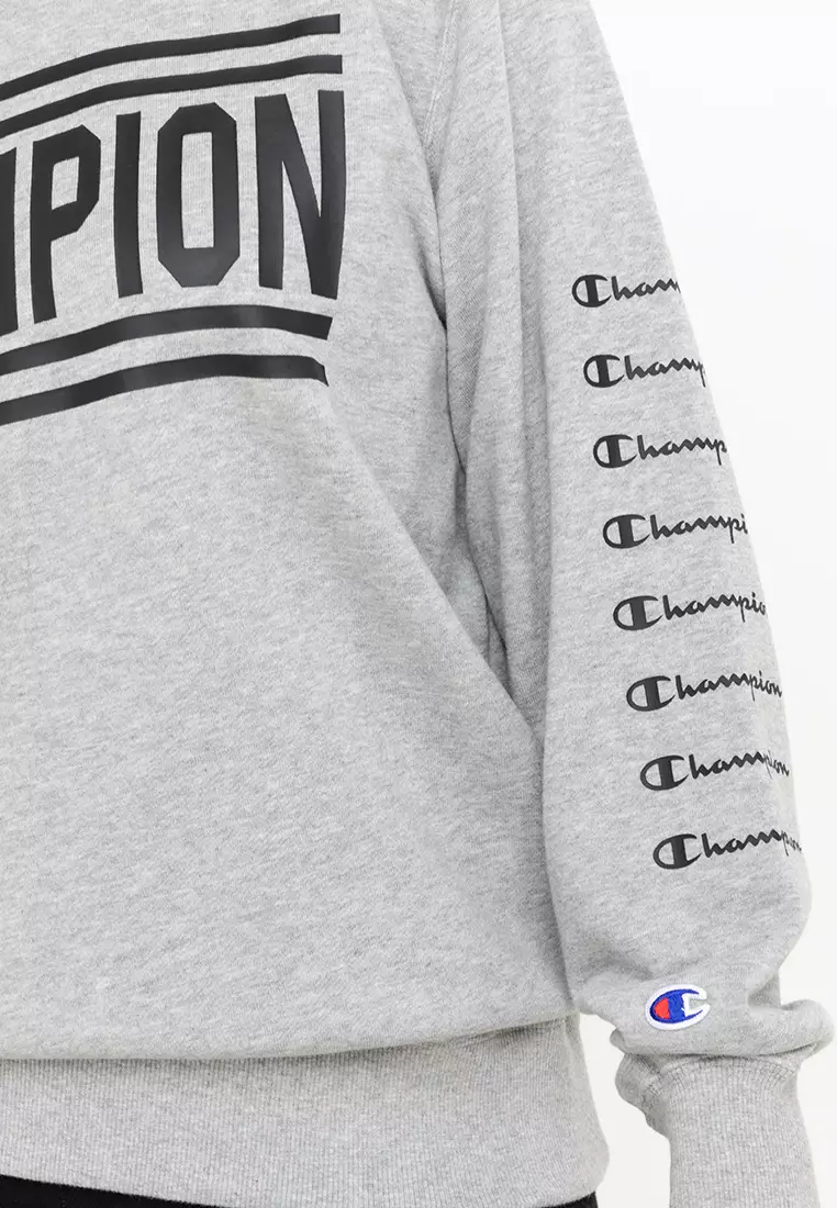 Buy Champion Japan Line Crew Neck Sweatshirt Oxford Gray S 2024 Online ZALORA Philippines