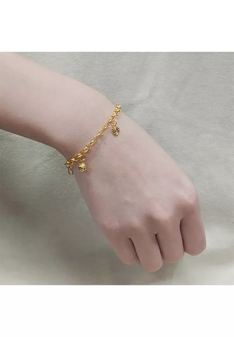 375 gold deals bracelet