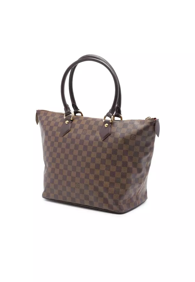 Pre-Loved Louis Vuitton Damier Ebene Saleya Mm