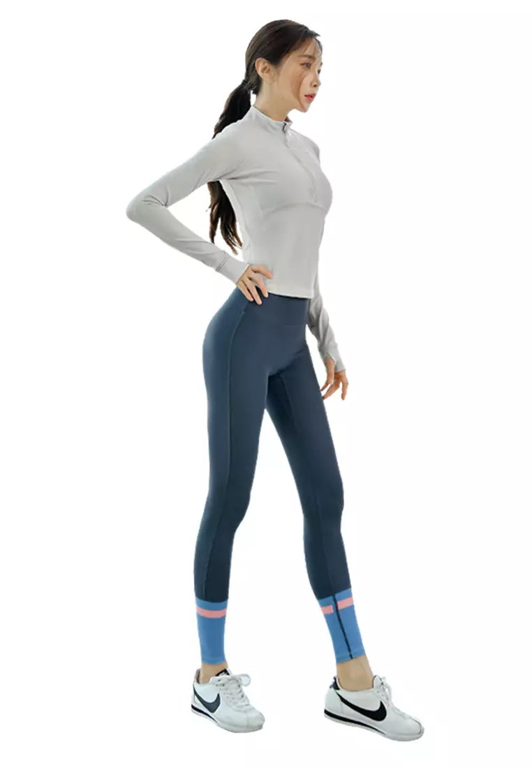(4PCS) Quick Dry Running Fitness Yoga Dance Set (Bra+Bottoms+Tops)