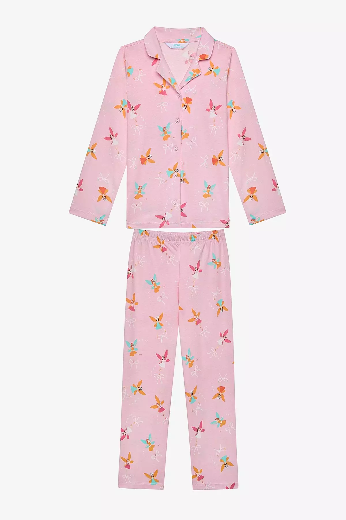 Buy Penti Buttoned Girl's Fairy Shirt Pajama Set 2025 Online
