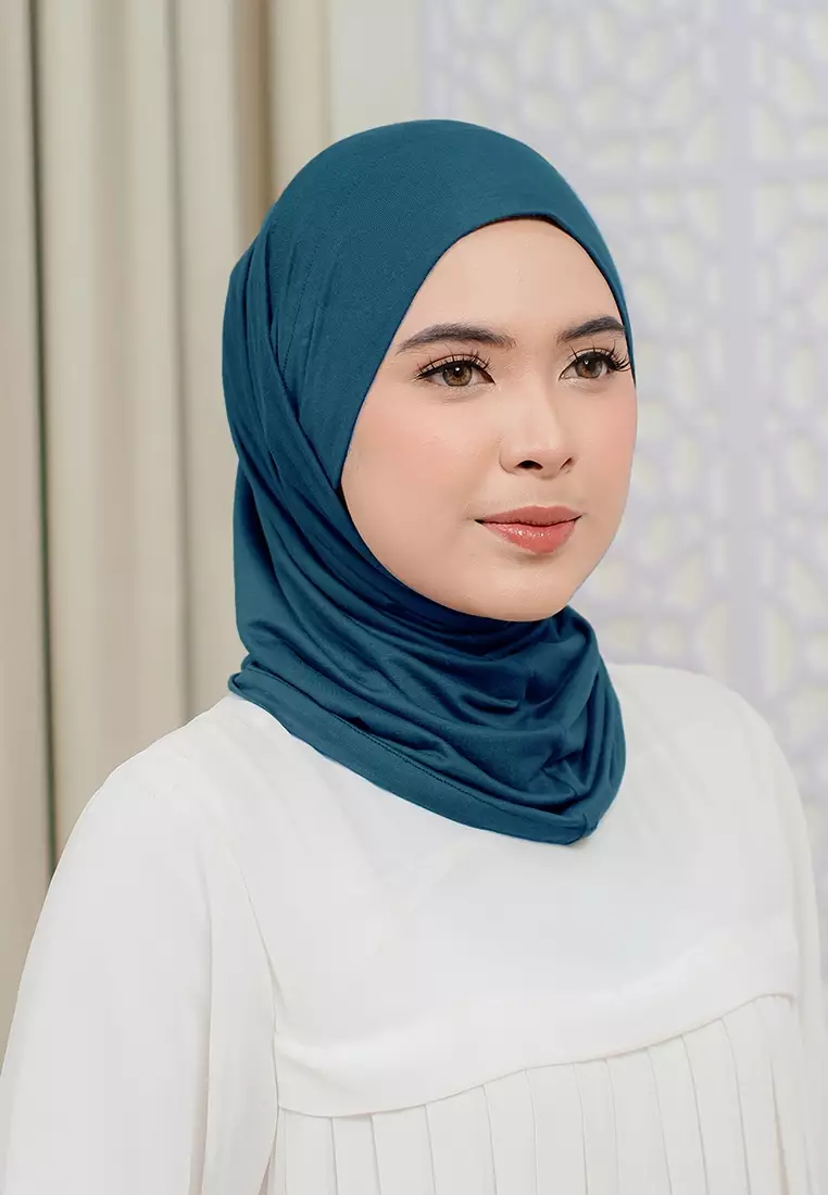 HIJAB INSTAN LUMA - BIRU ITB