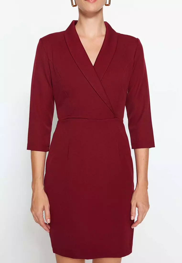 Jacket Collar Dress