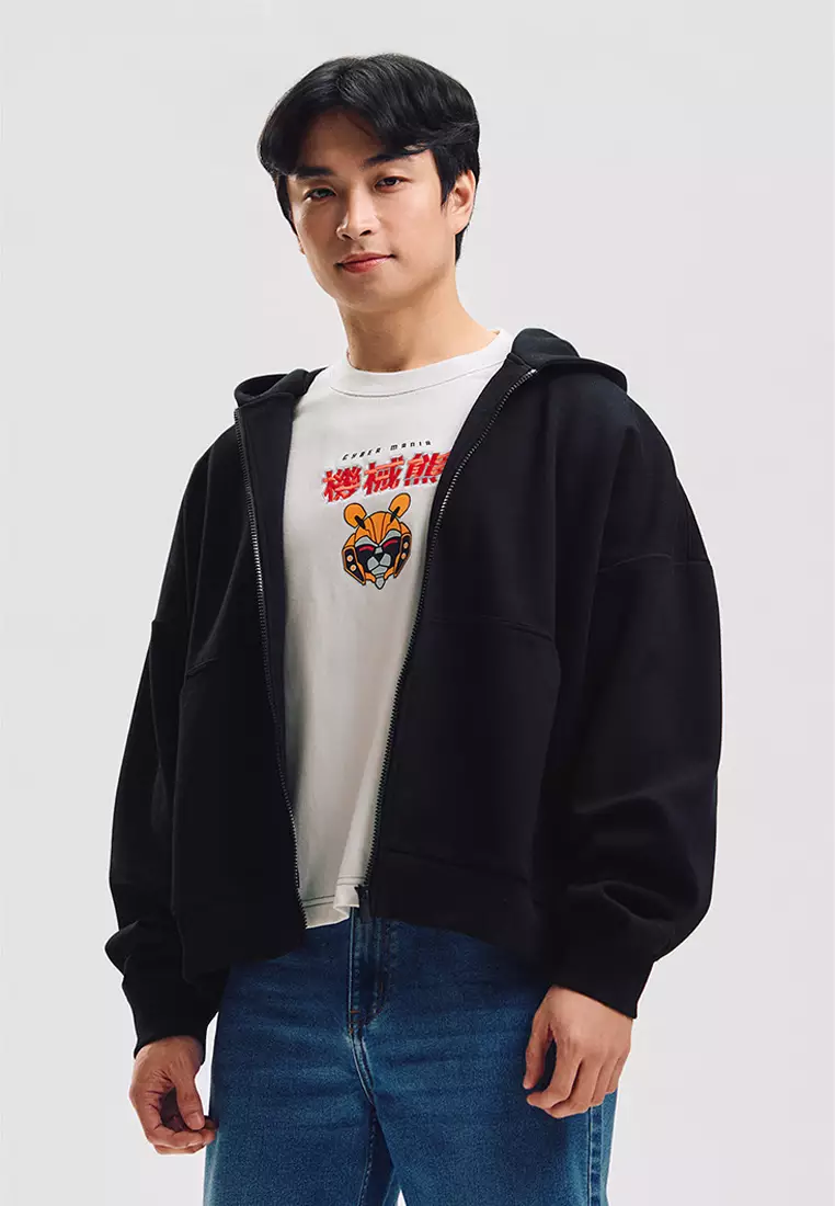 Boxy Full Zip Hoodie