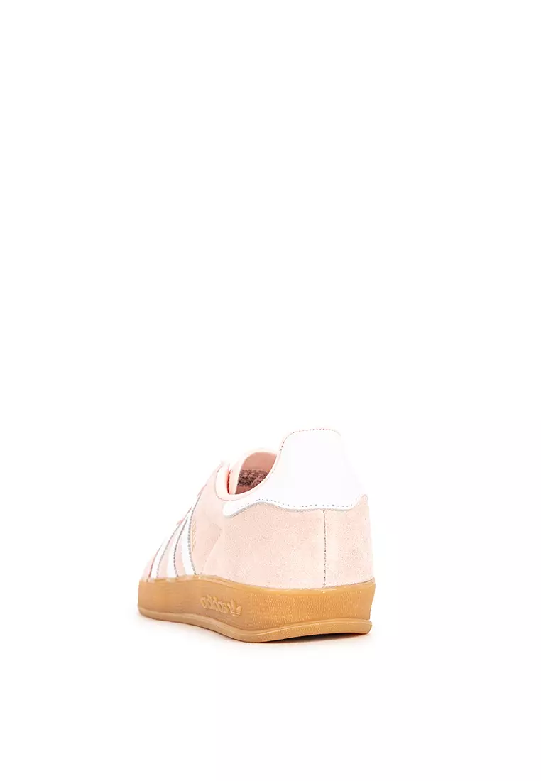 adidas gazelle silver green womens adidas Gazelle Indoor Shoes - Women's - Sandy Pink / Cloud White / Gum