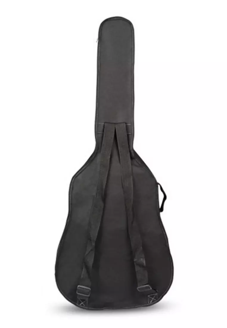 Grew Tas Gitar Padded Guitar Case Double Strap Waterproof Material Oxford Fabric ORIGINAL - Black