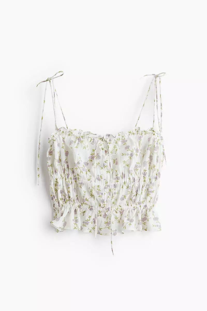 Tie-strap top