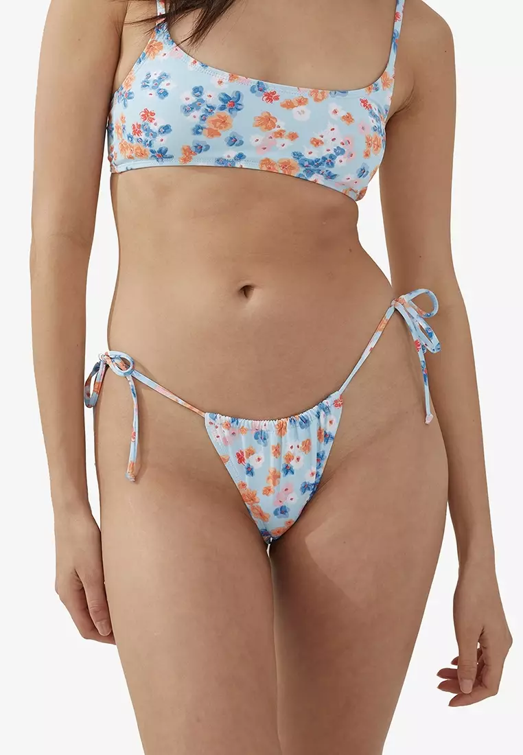 The Ubud - Adjustable Thong Bikini Bottom