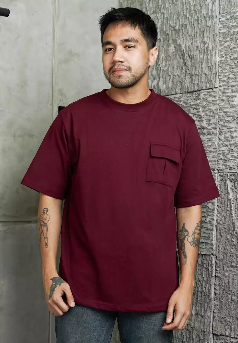 MATSUDA Kaos Oversize 20s Pocket T shirt Okazaki