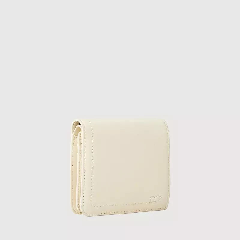 BRAUN BUFFEL NANA 2 FOLD CENTRE FLAP SMALL WALLET WITH COIN COMPARTMENT