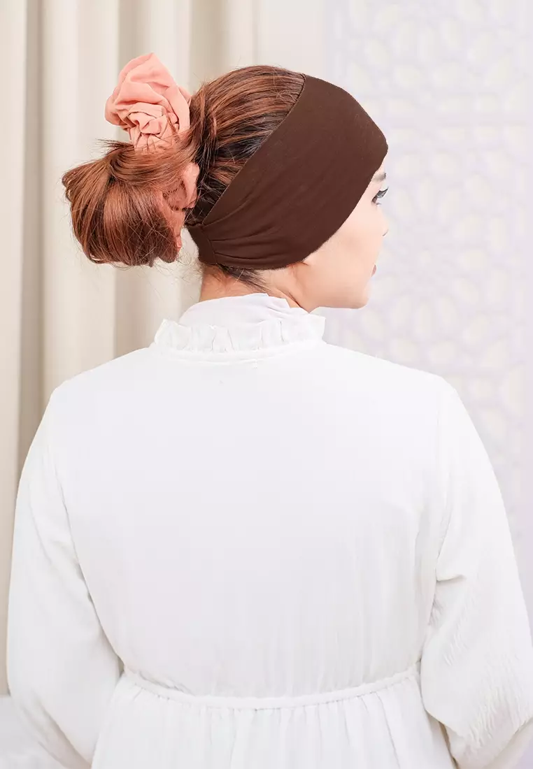 INNER BANDANA ANTI GESER - DARK BROWN