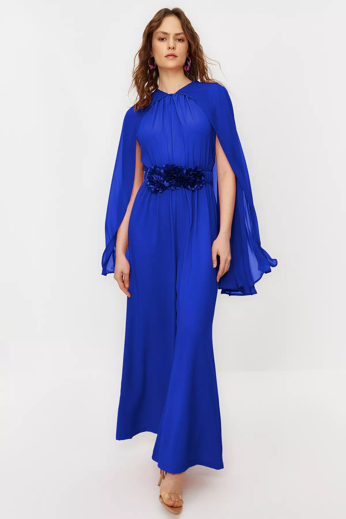 MODEST Flower Belt Jumpsuit