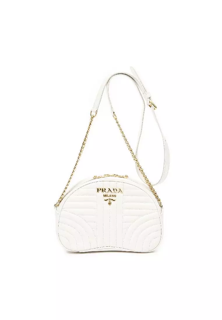 Buy Prada Pre loved Diagramme Camera Bag 2023 Online ZALORA