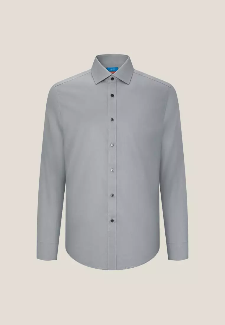 G2000 Non-Iron Premium Cotton Smart Fit Fine Twill Shirt