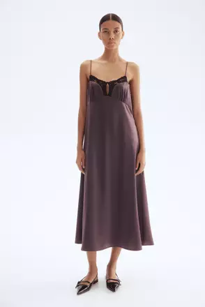 h&m purple lace dress Light purple mini dress from H& M with lace