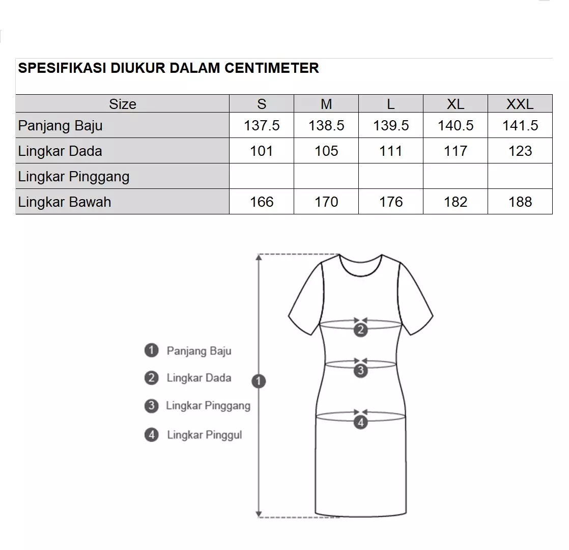 MINIMAL - Abziya - Gamis Lace Kerah Payet - Blue