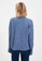 Trendyol blue High Neck Button Detail Ribbed Sweater 07E82AA941E951GS_2