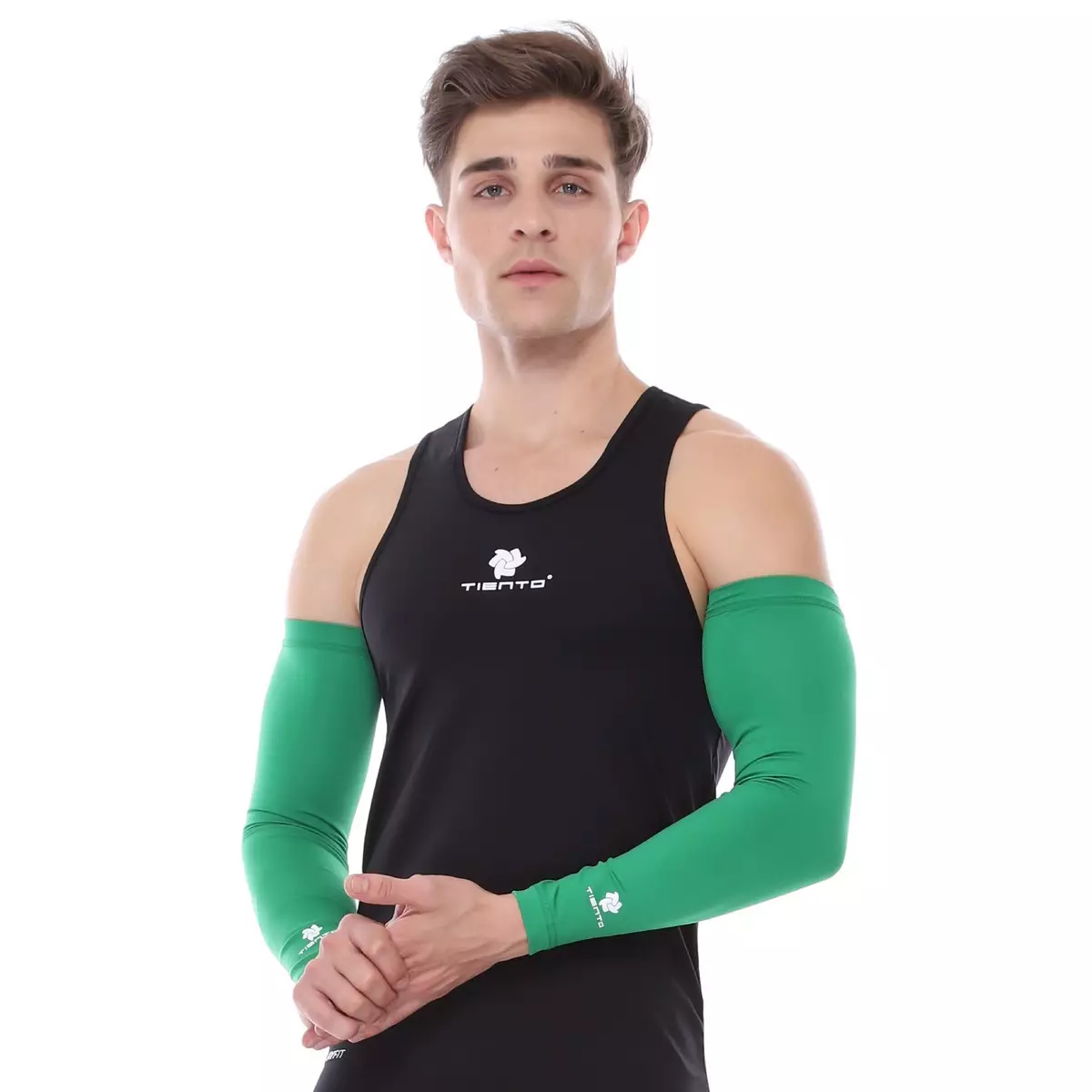 Manset Tangan / Hand Sleeve/ Arm Sleeve Green Men