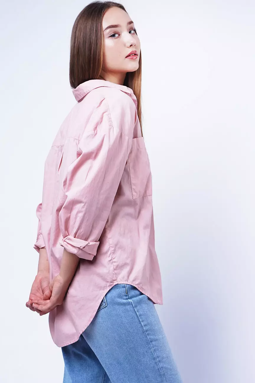 Kemeja Wanita Foy Pink