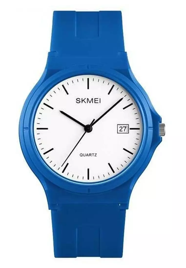 Jam Tangan Analog Sporty Wanita Waterproof 50m Strap Tali Material Silicone DS39 ORIGINAL