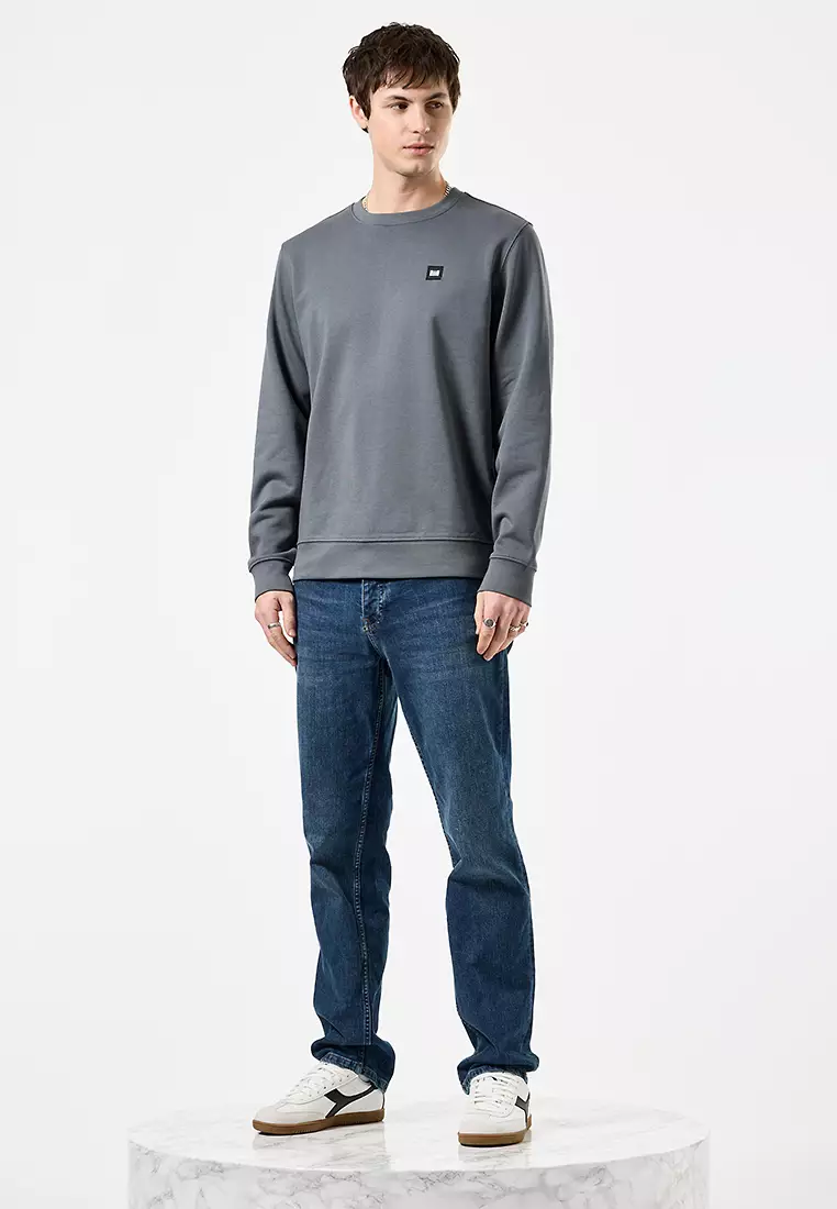 MENS ZINC FERRER BADGE SWEAT