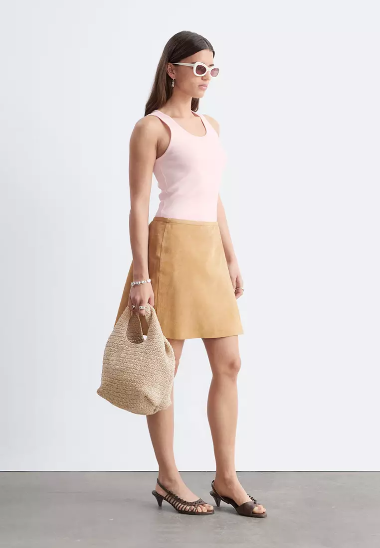 Ribbed Cotton Tank Top