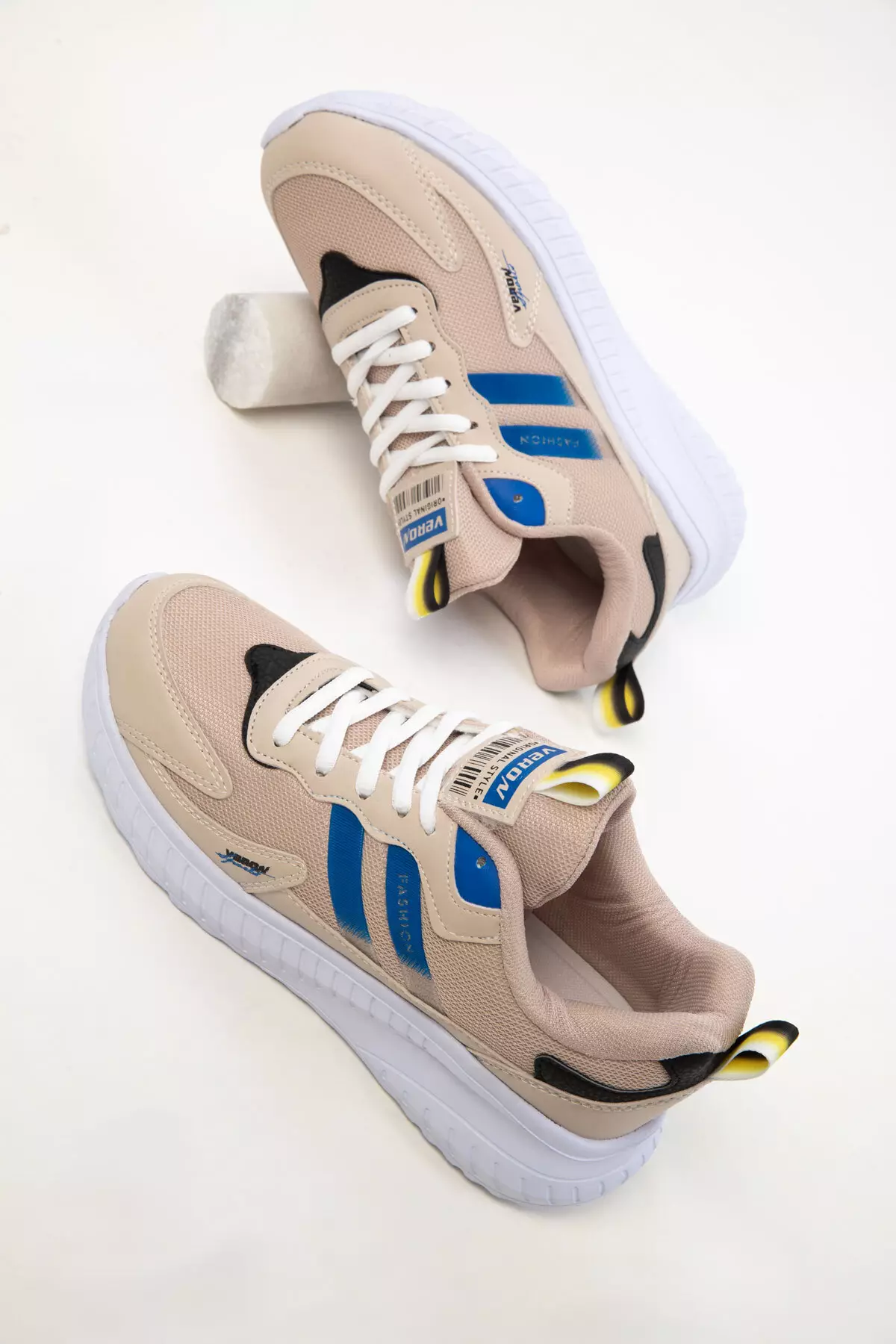 Beige-Sax Women's Sneaker 20601