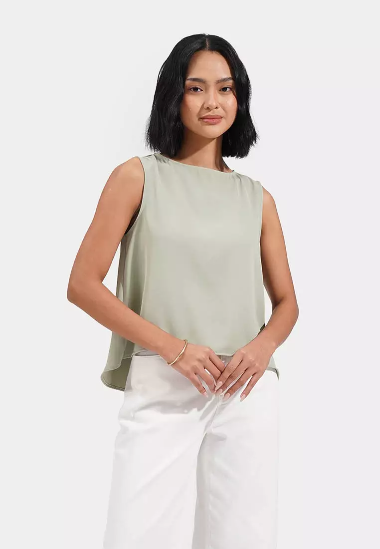 High Low Sleeveless Top