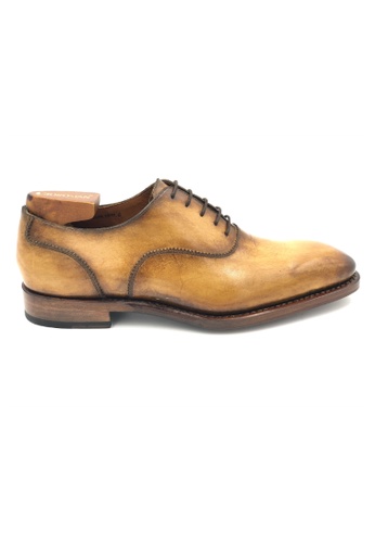 Giorostan brown Men Formal Oxford Shoes 49691SHA3A7549GS_1