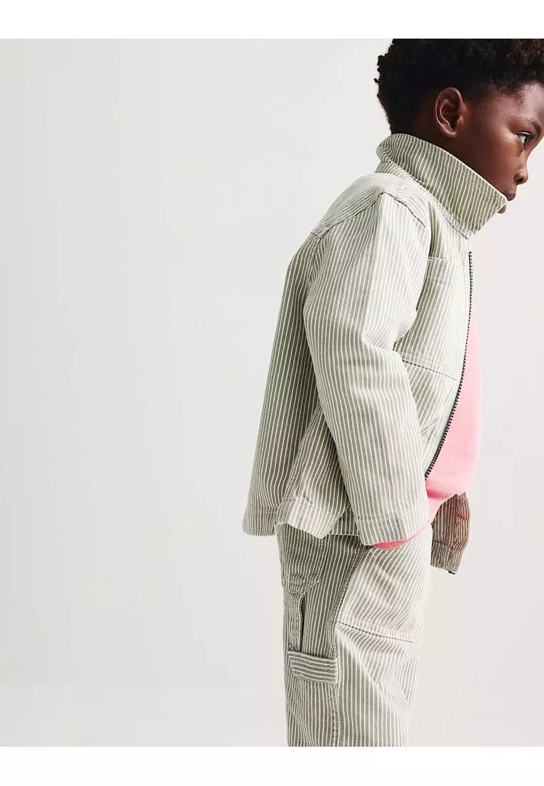 Pure Cotton Striped Jacket