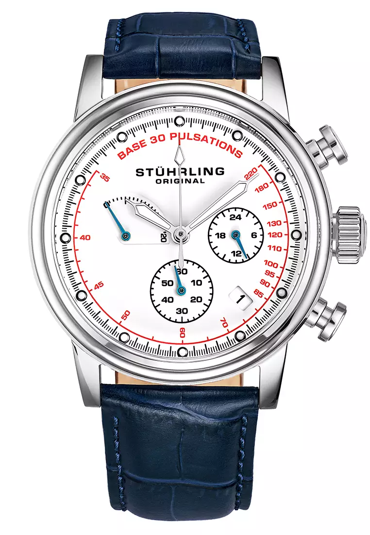 Stuhrling Original ChronoPulse 895-04 Jam Tangan Pria Quartz Analog