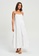 Calli white Cooper Midi Dress F6178AAA4774AFGS_5
