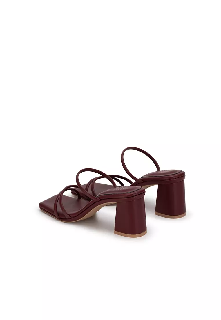 CLOUDFOAM STRAPPY BLOCK HEEL SLIDE