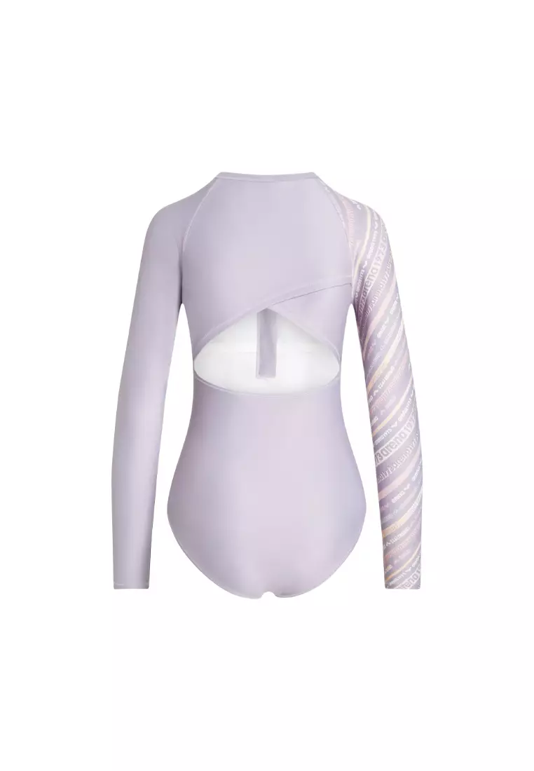 LADIES DIAGONAL 4.0 LONG SLEEVE V-LEG BODYSUIT