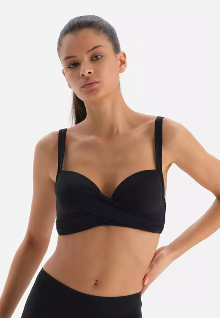 Buy DAGİ Black Bikini Tops, Full-Cup, Half-Padded, Underwire, Swimwear for  Women 2023 Online | ZALORA Singapore