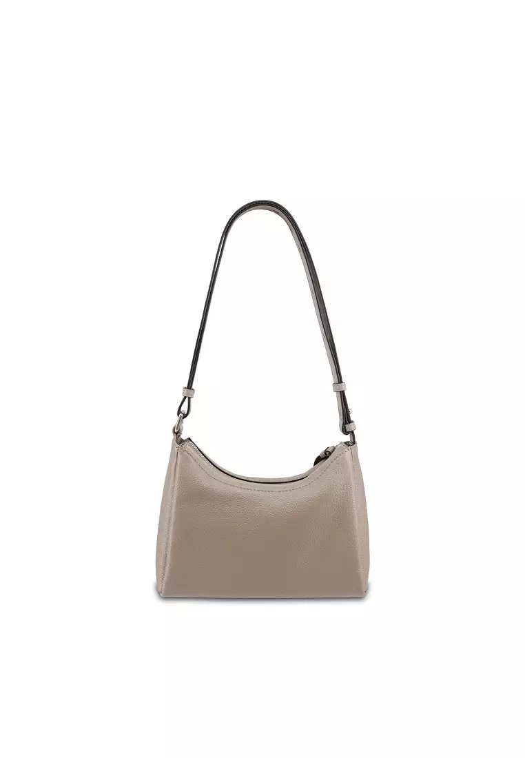 Buy Samuel Ashley Cameron Leather Shoulder Bag - Etoupe 2024 Online 