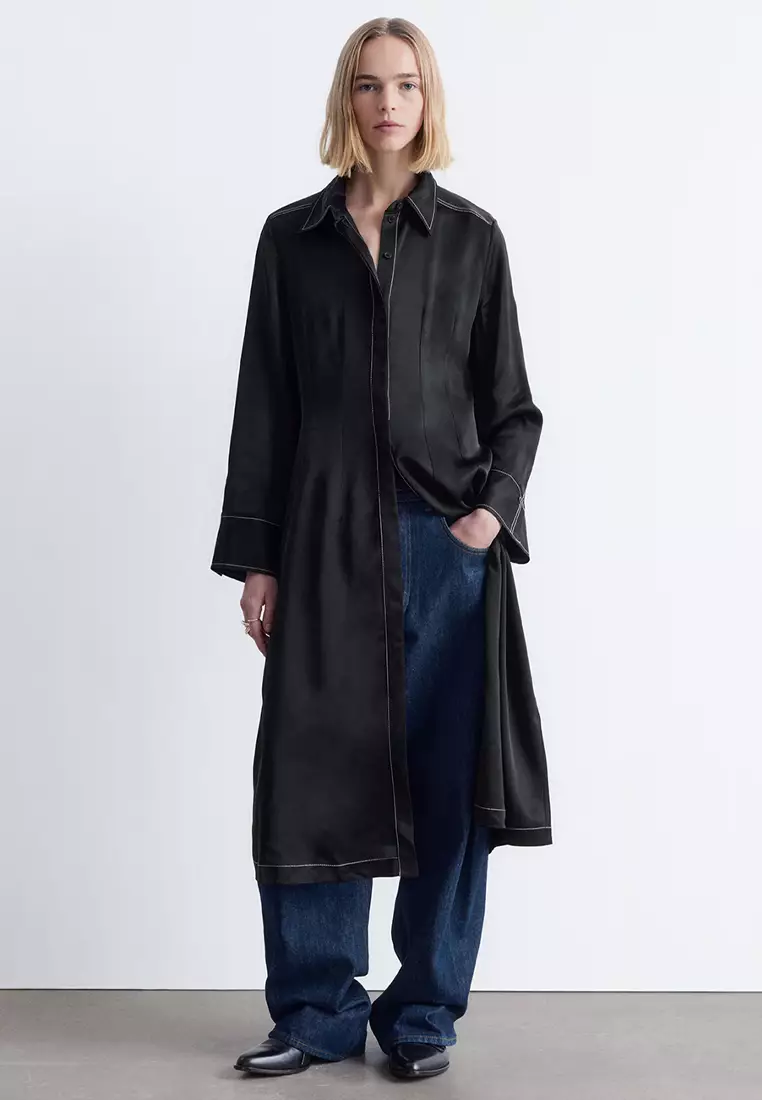 Shirt Midi Dress