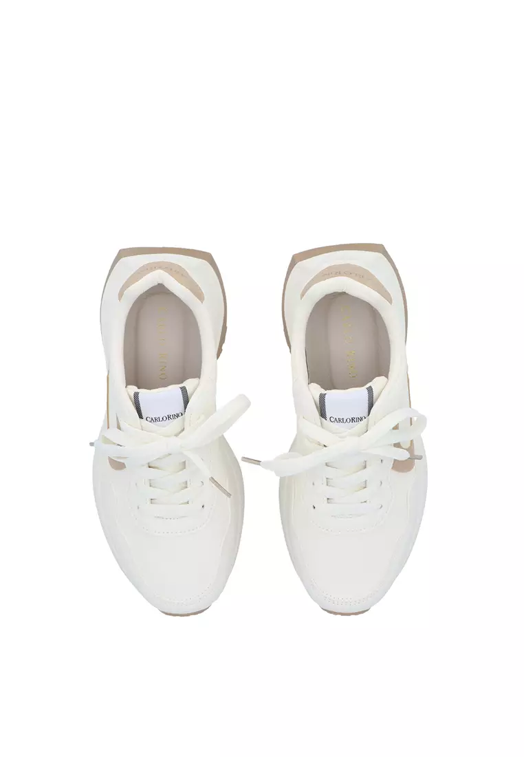 Beige The Pacer Sneakers