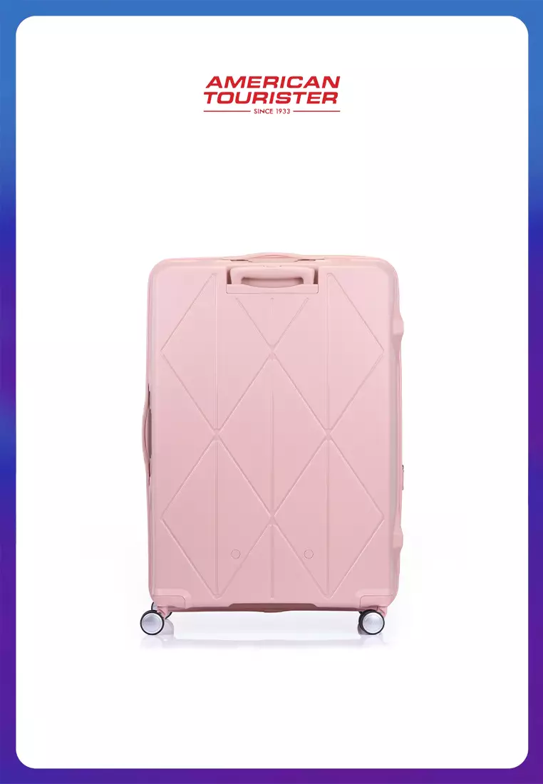 American Tourister Koper Hardcase Argyle Large 30 Inch EXP TSA V2 - Antique Pink