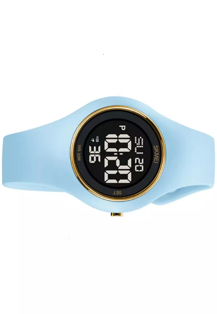 Jam Tangan Digital Pria Waterproof Many Function Strap Tali Material Silicone DV12 ORIGINAL