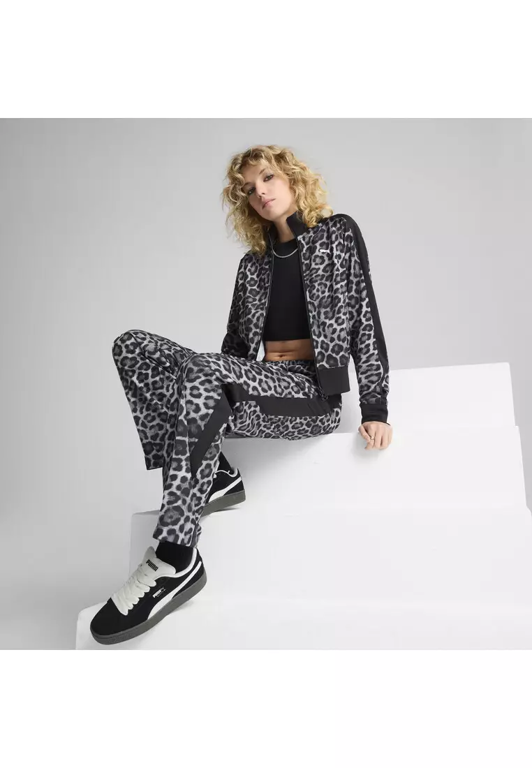 T7 LEO LUXE 女子豹紋運動外套