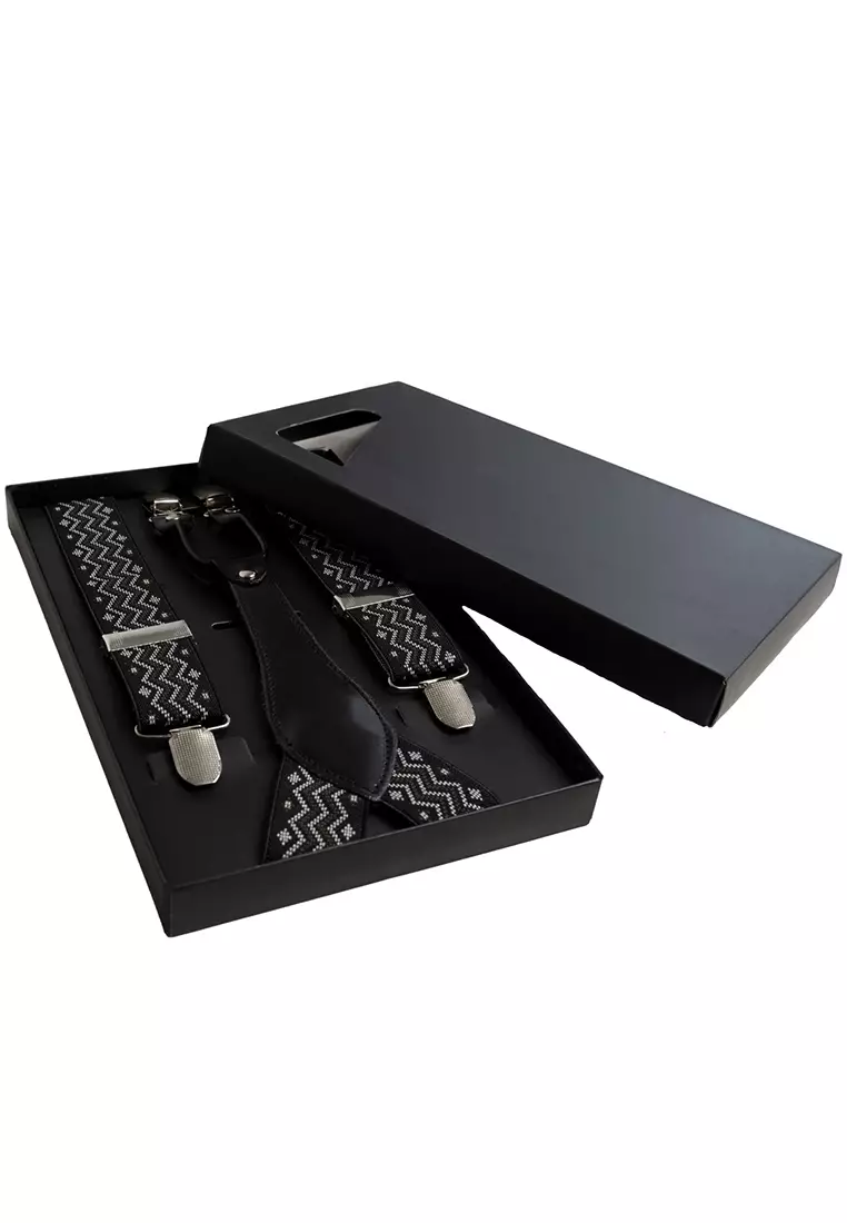 Houseofcuff Suspender Tali Jojon Karet ikat pinggang pria dewasa besar A07