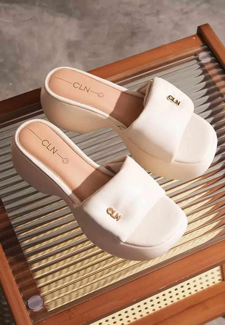 Candice Heeled Slides