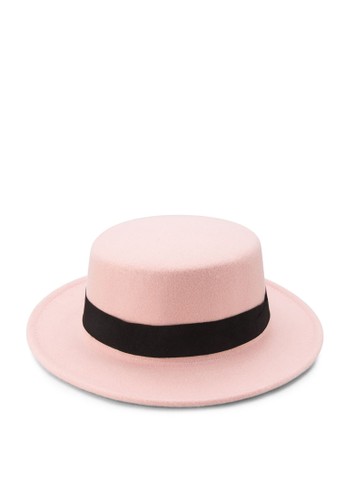 平頂氈帽紳士zalora 衣服尺寸帽, 飾品配件, 爵士帽