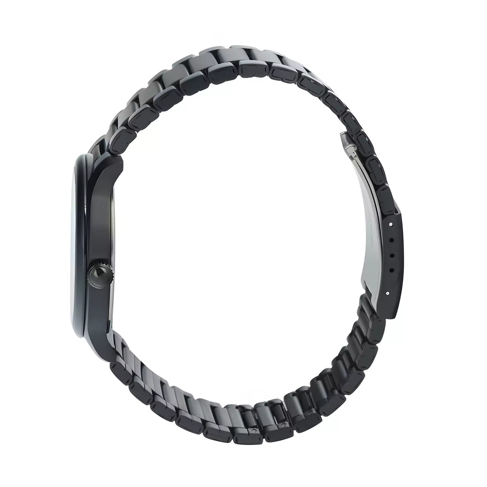 Alexandre Christie Primo Steel - Jam Tangan Analog Pria - Black - Stainless Steel - 1042 MDFIPBA