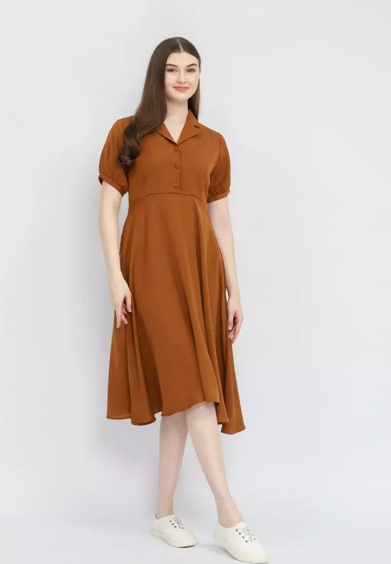 Urban Exchange Dress Ashly Brown