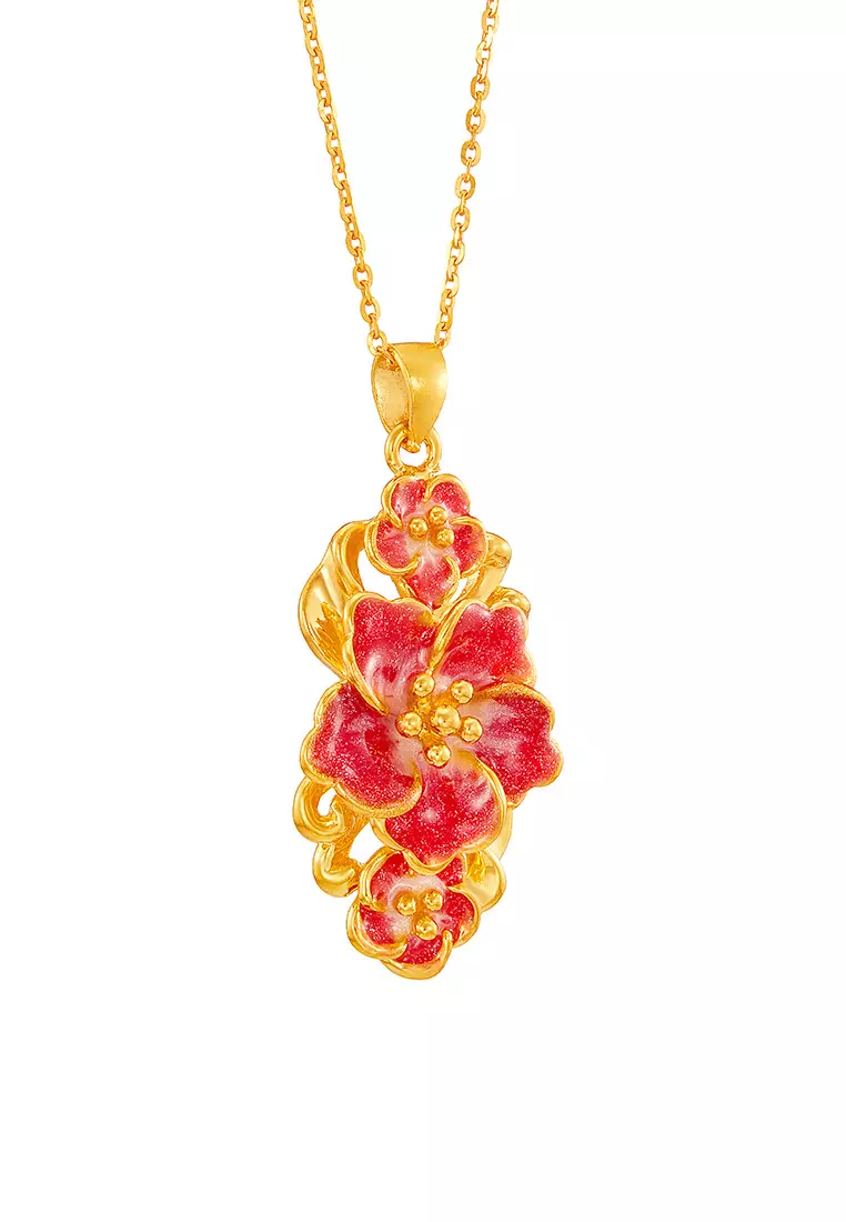 HABIB 999/24K Yellow Gold Pendant 9GP00780125