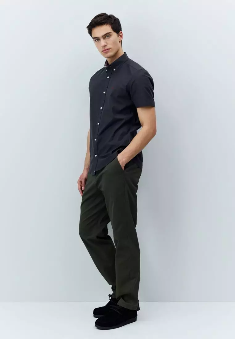 Stretch Oxford Short Sleeve Shirt