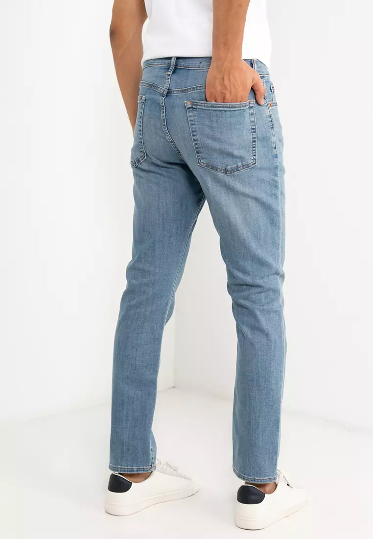Buy Gap Stretch Slim Fit Soft Wear Washwell Jeans from the Gap online shop