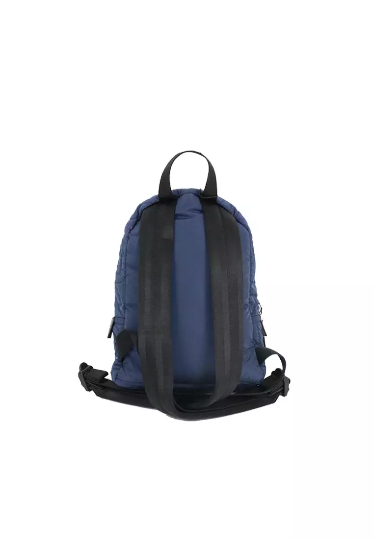 Marc Jacobs Mini Nylon Quilted Backpack In Azure Blue 4S4HBP002H02